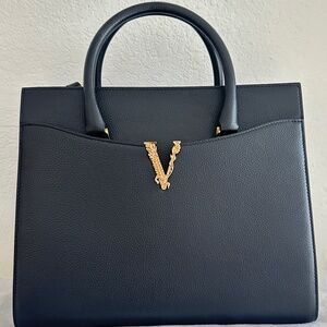 Brand NEW Versace Top Handle Leather Bag/ tote bag